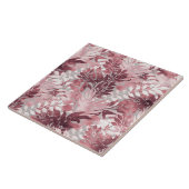 Summer Tropical Blush Pink Foliage  Design Tegeltje (Zijkant)