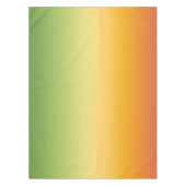 Summer Tropical Gradient Oranje Lemon Limoen Ombre Tafelkleed (Voorkant)