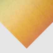 Summer Tropical Gradient Oranje Lemon Limoen Ombre Tissuepapier (Detail)