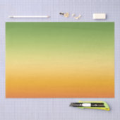 Summer Tropical Gradient Oranje Lemon Limoen Ombre Tissuepapier (Craft)
