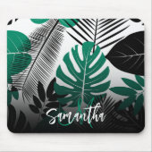 Summer Tropical Leaves Muismat (Voorkant)