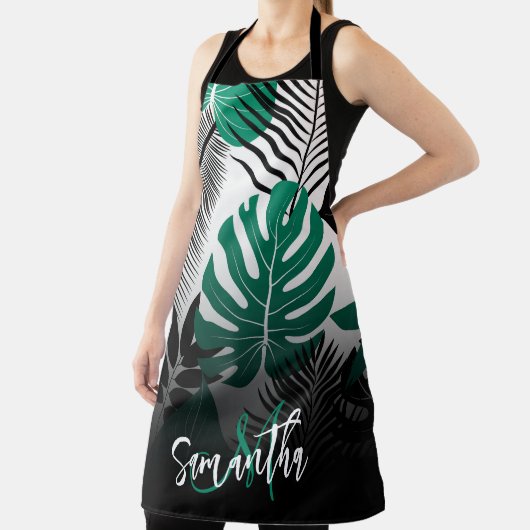 Summer Tropical Leaves Schort (Insitu)