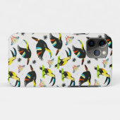Summer Tropical Oerwoud Parrot Butterfly Case-Mate iPhone Case (Achterkant (horizontaal))