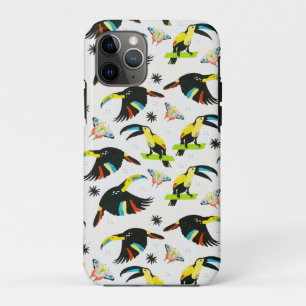 Summer Tropical Oerwoud Parrot Butterfly Case-Mate iPhone Case