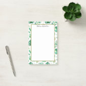Summer Tropical Palm-bladeren gepersonaliseerd Post-it® Notes (Kantoor)