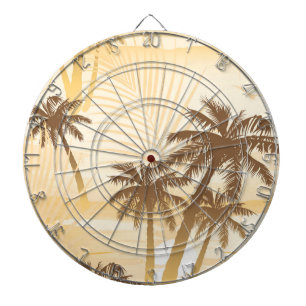 Summer Tropical Palms Dartbord