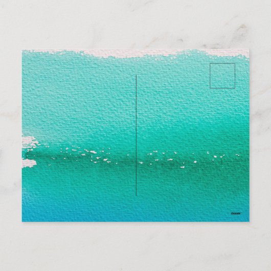 Summer Tropical Pineappelfruit Feestdagenkaart (Achterkant)