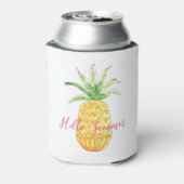 Summer Tropical Pineapple Blikjeskoeler (Blikje Achterkant)