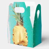 Summer Tropical Pineapple Fruit Party Bedankdoosjes (Geopend)