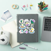 Summer Tropical Travel Vinyl Stickers (iPad Cover)