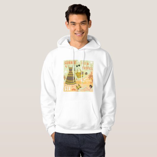 Summer Tropics Hoodie (Voorkant volledig)