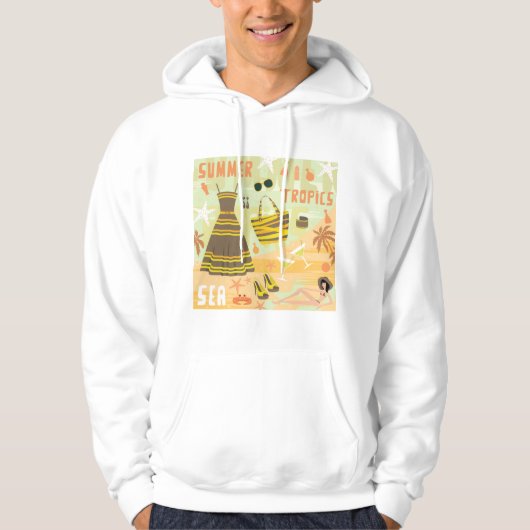 Summer Tropics Hoodie (Voorkant)