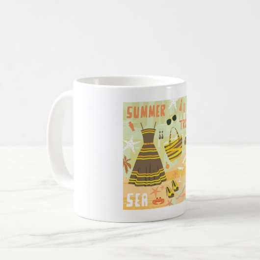 Summer Tropics Koffiemok (Voorkant links)