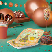 Summer Tropics Papieren Bordje