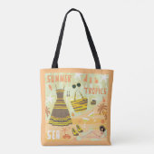Summer Tropics Tote Bag (Achterkant)
