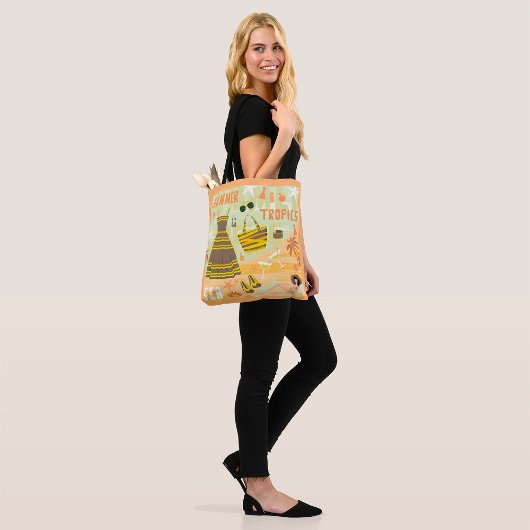 Summer Tropics Tote Bag