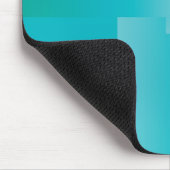 Summer Turquoise Gradient Muismat (Hoek)