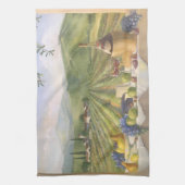 Summer Tuscan Vineyard Wine Landscape Italy Counte Theedoek (Verticaal)