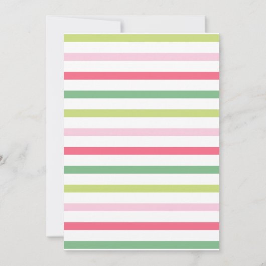 Summer Tutti Fruitti Tropical Huge Fruits Kaart (Achterkant)