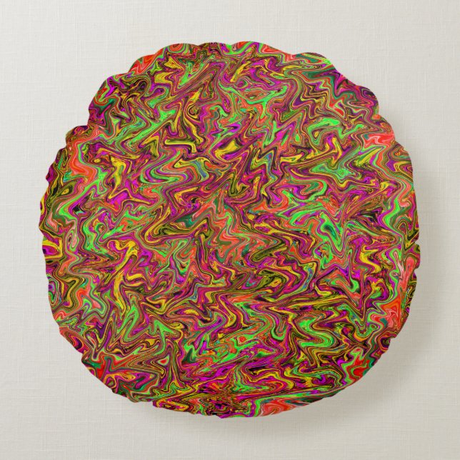 Summer Twistin'.... Rond Kussen (Voorkant)