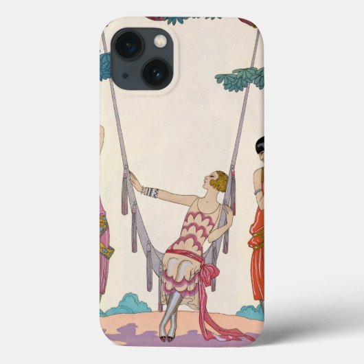 Summer, uit "Gazette du Bon Ton", 1925 Case-Mate iPhone Case (Achterkant)