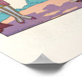 Summer uit "Gazette du Bon Ton" 1925 Poster (Hoek)