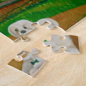 Summer Uitzicht Puzzle Legpuzzel (Zijkant)