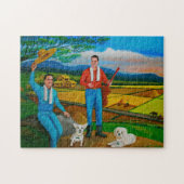 Summer Uitzicht Puzzle Legpuzzel (Horizontaal)