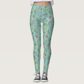 Summer Uneven Pattern Leggings (Voorkant)