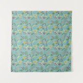Summer Uneven Pattern Wandkleed (Voorkant (horizontaal))