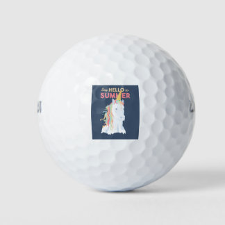 Summer Unicorn Golfballen