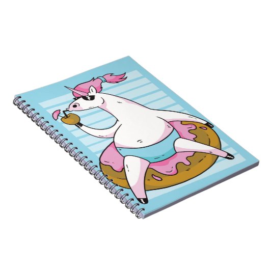 Summer Unicorn Notitieboek (Rechterzijde)