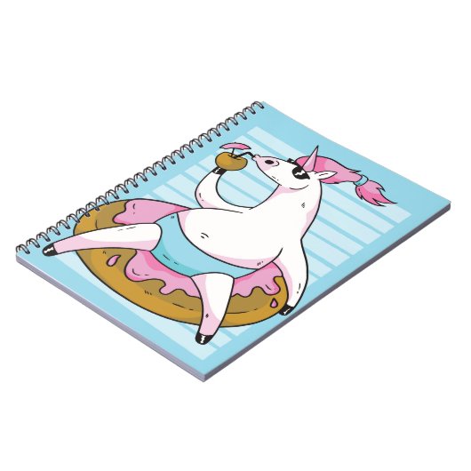 Summer Unicorn Notitieboek (Linkerzijde)