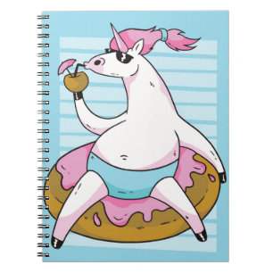 Summer Unicorn Notitieboek