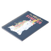 Summer Unicorn Notitieboek (Linkerzijde)