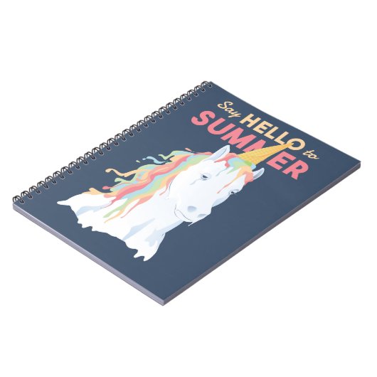 Summer Unicorn Notitieboek (Linkerzijde)
