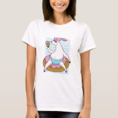 Summer Unicorn T-shirt (Voorkant)