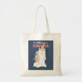 Summer Unicorn Tote Bag (Voorkant)