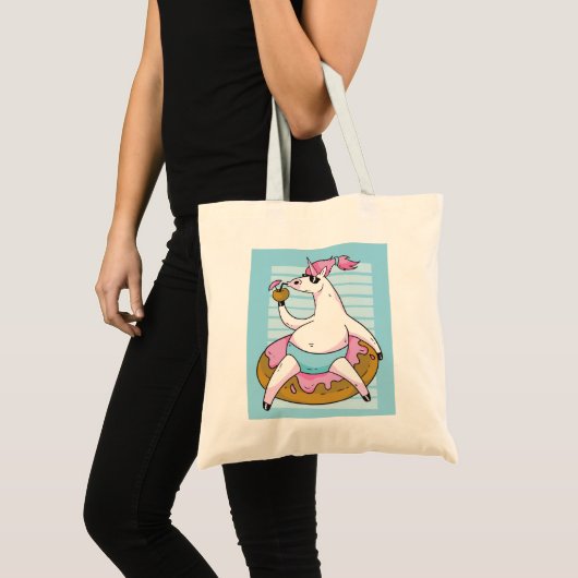 Summer Unicorn Tote Bag (Voorkant (product))