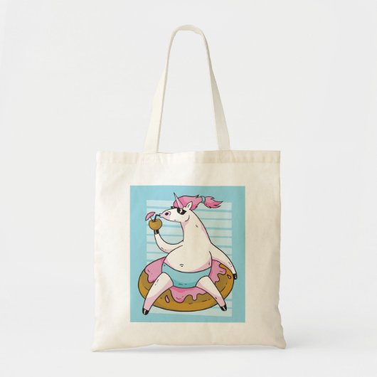 Summer Unicorn Tote Bag (Voorkant)