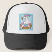 Summer Unicorn Trucker Pet (Voorkant)