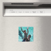 Summer Vacation at the Grandouders Photo Magneet (Insitu (Vaatwasser))