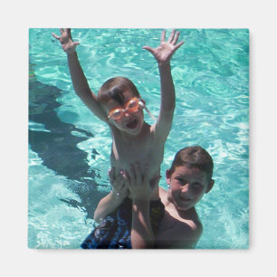 Summer Vacation at the Grandouders Photo Magneet