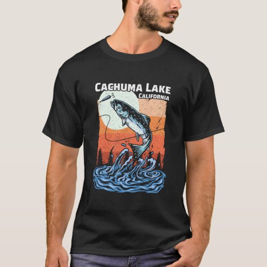 Summer Vacation California Cachuma Lake T-shirt (Voorkant)