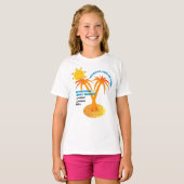 Summer Vacation Family Reunion Kinder T-shirt (Voorkant volledig)