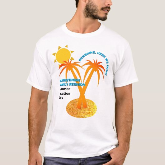Summer Vacation Family Reunion T-Shirt (Voorkant)