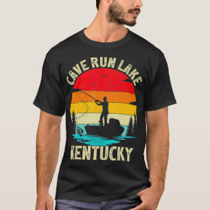 Summer Vacation Fishing Vintage Retro Kentucky Cav T-shirt