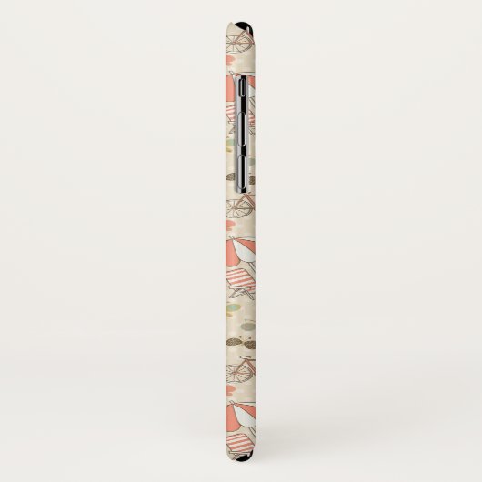 Summer Vacation Pattern Case-Mate iPhone Case (Achterkant/links)