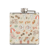 Summer Vacation Pattern Heupfles (Achterkant)