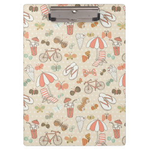 Summer Vacation Pattern Klembord